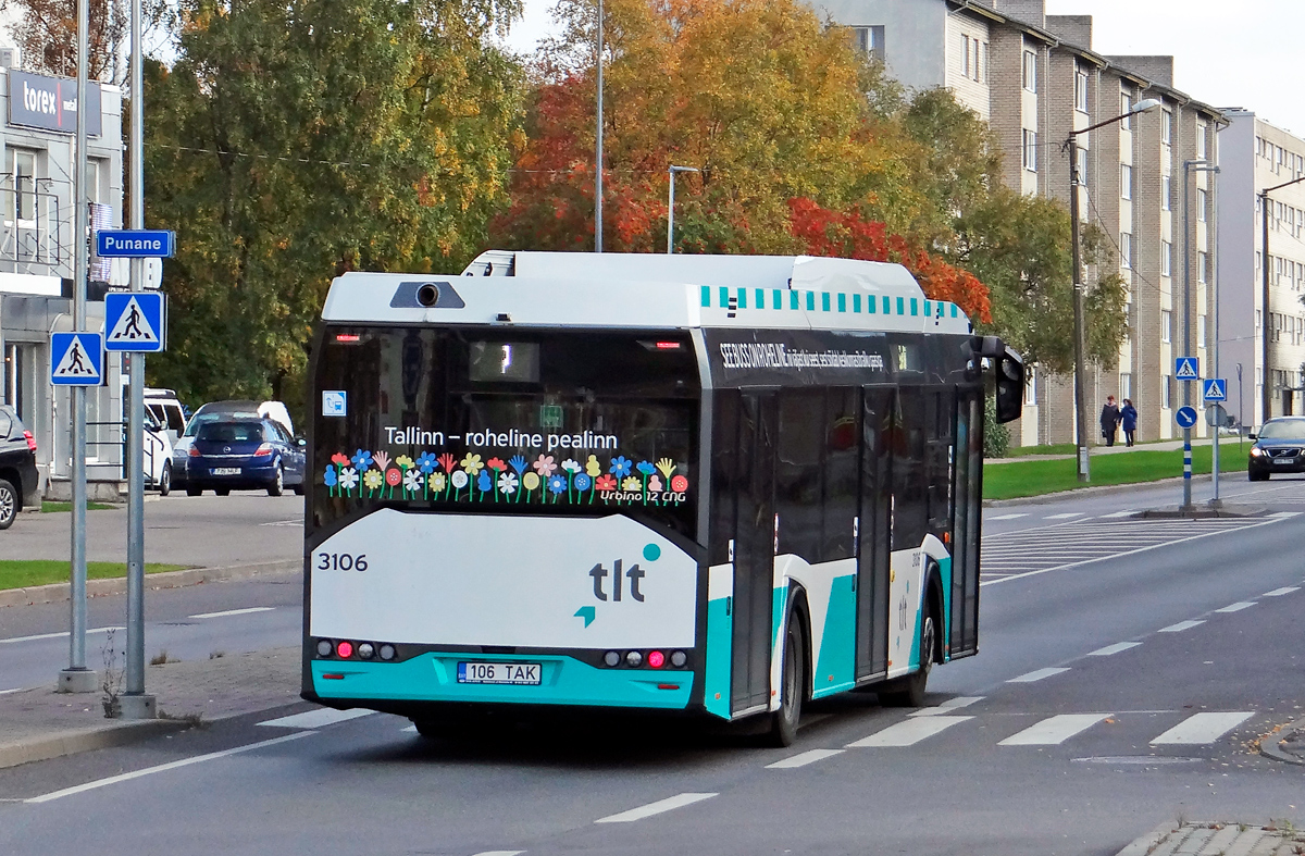 Эстония, Solaris Urbino IV 12 CNG № 3106