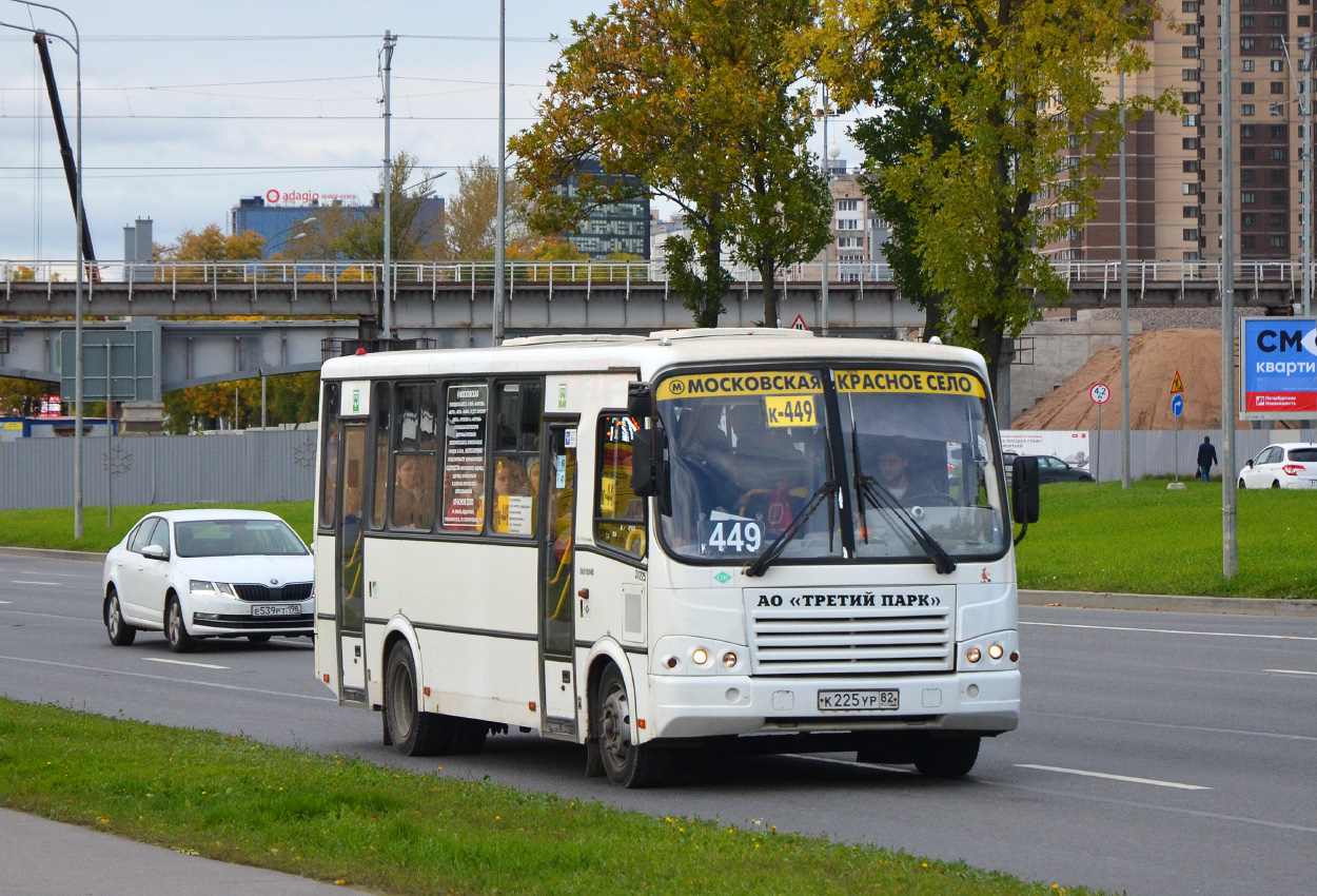 Санкт-Петербург, ПАЗ-320412-14 № К 225 УР 82