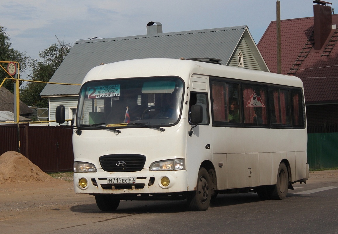 Псковская область, Hyundai County LWB C09 (ТагАЗ) № М 715 ЕС 60