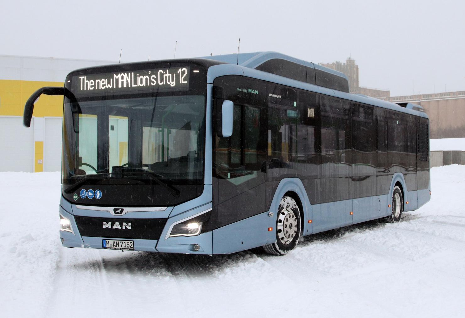 Санкт-Петербург, MAN 12C Lion's City 12 G NL320 № M-AN 7152