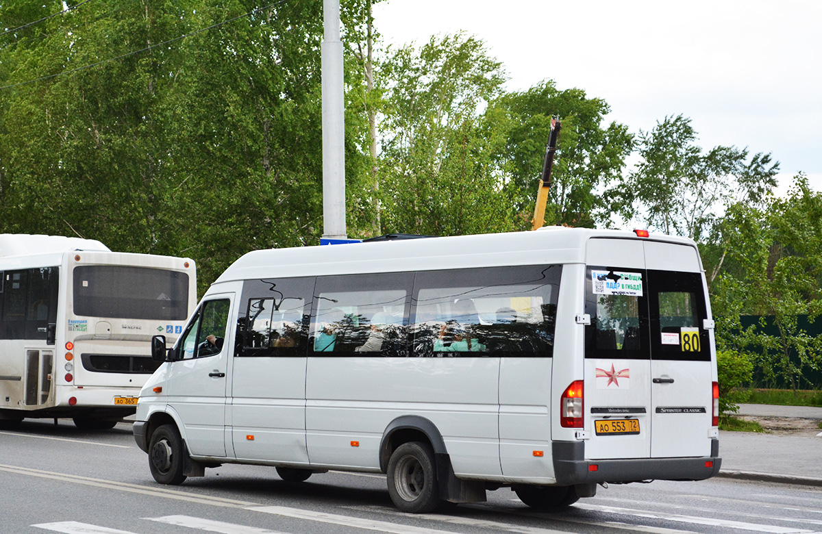 Тюменская область, Луидор-223203 (MB Sprinter Classic) № АО 553 72