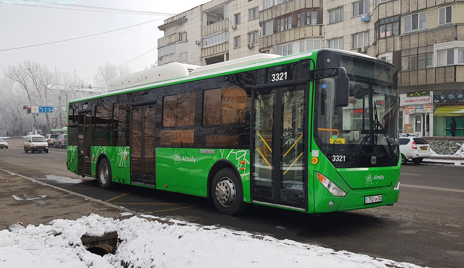 Алматы, Zhong Tong LCK6125HGAN № 3321