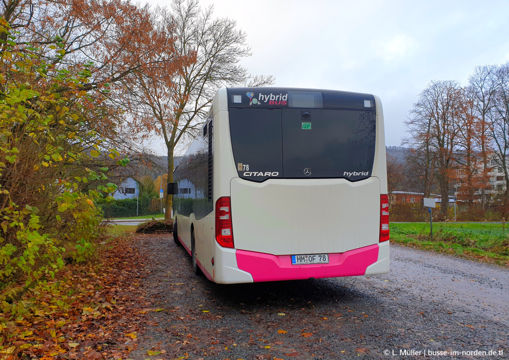 Нижняя Саксония, Mercedes-Benz Citaro C2 hybrid № 78