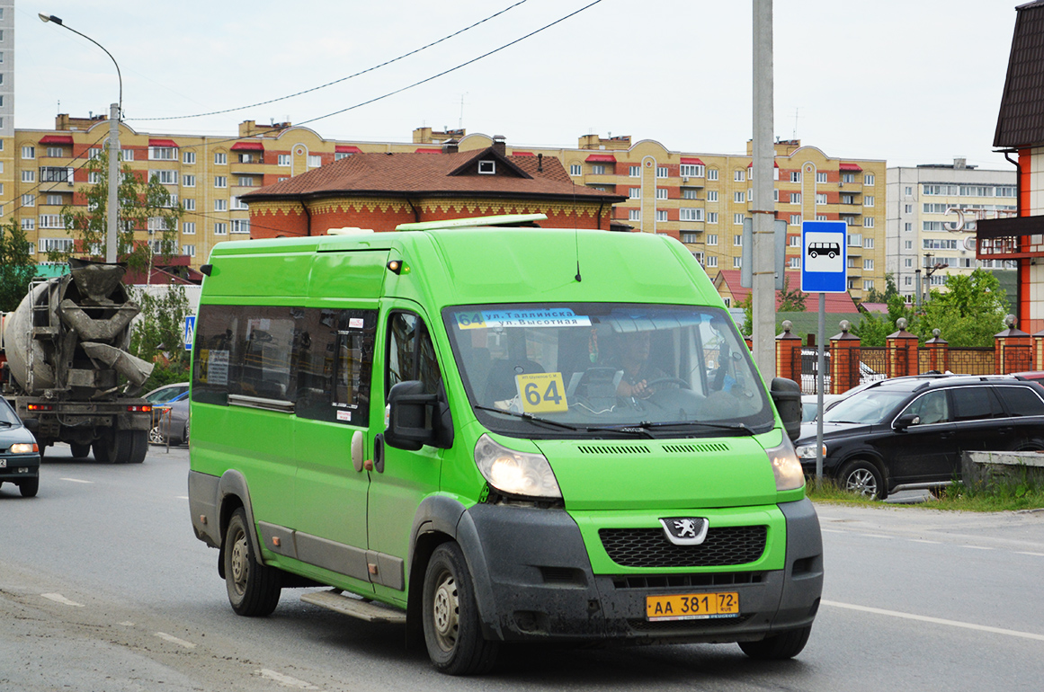 Тюменская область, Нижегородец-2227SK (Peugeot Boxer) № АА 381 72