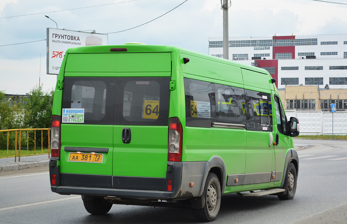 Тюменская область, Нижегородец-2227SK (Peugeot Boxer) № АА 381 72