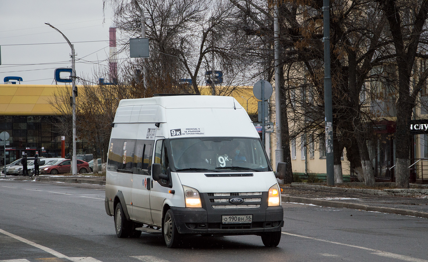 Пензенская область, Нижегородец-222709  (Ford Transit) № О 190 ВН 58