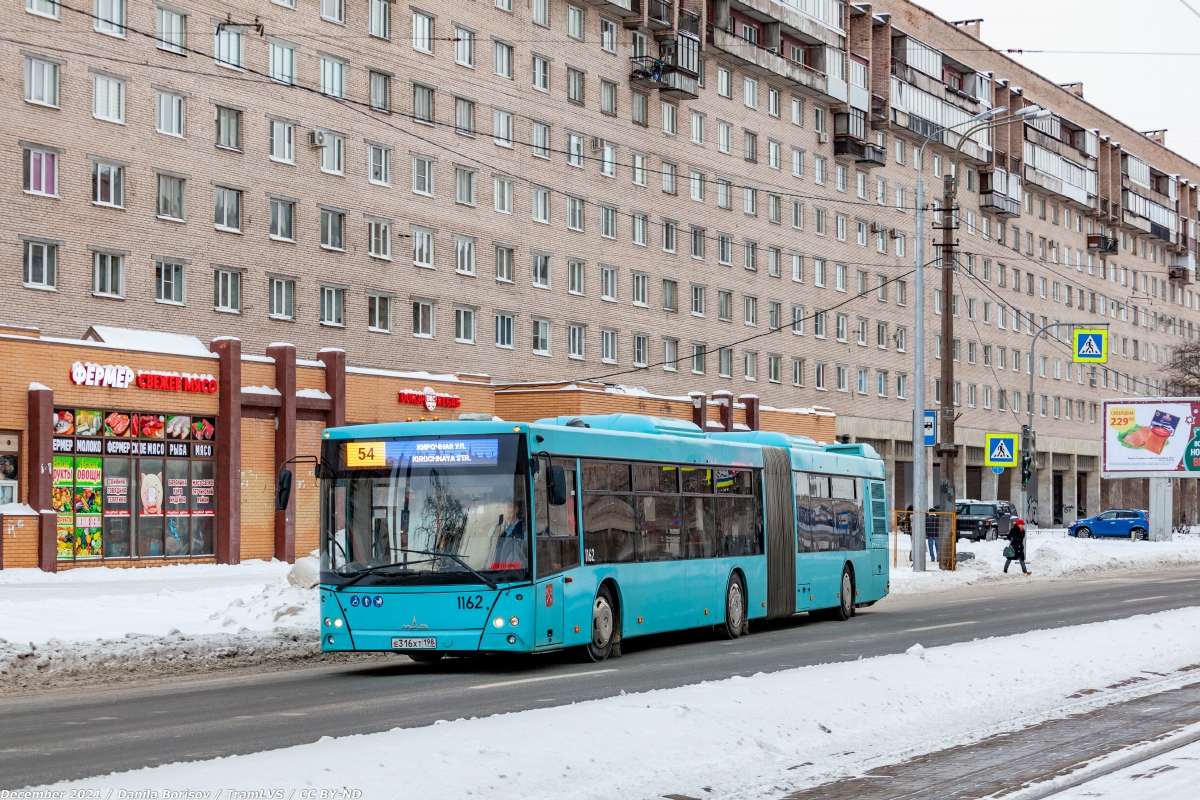 Санкт-Петербург, МАЗ-216.066 № 1162