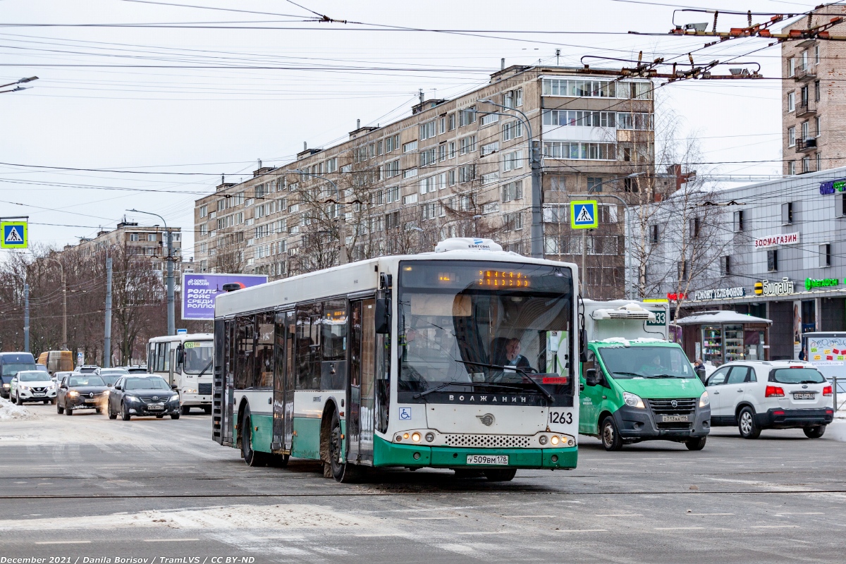 Санкт-Петербург, Волжанин-5270-20-06 "СитиРитм-12" № 1263