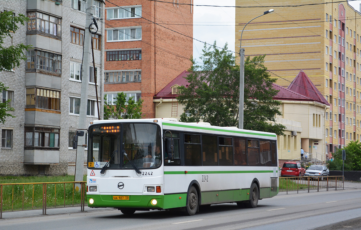 Тюменская область, ЛиАЗ-5293.53 № 2242