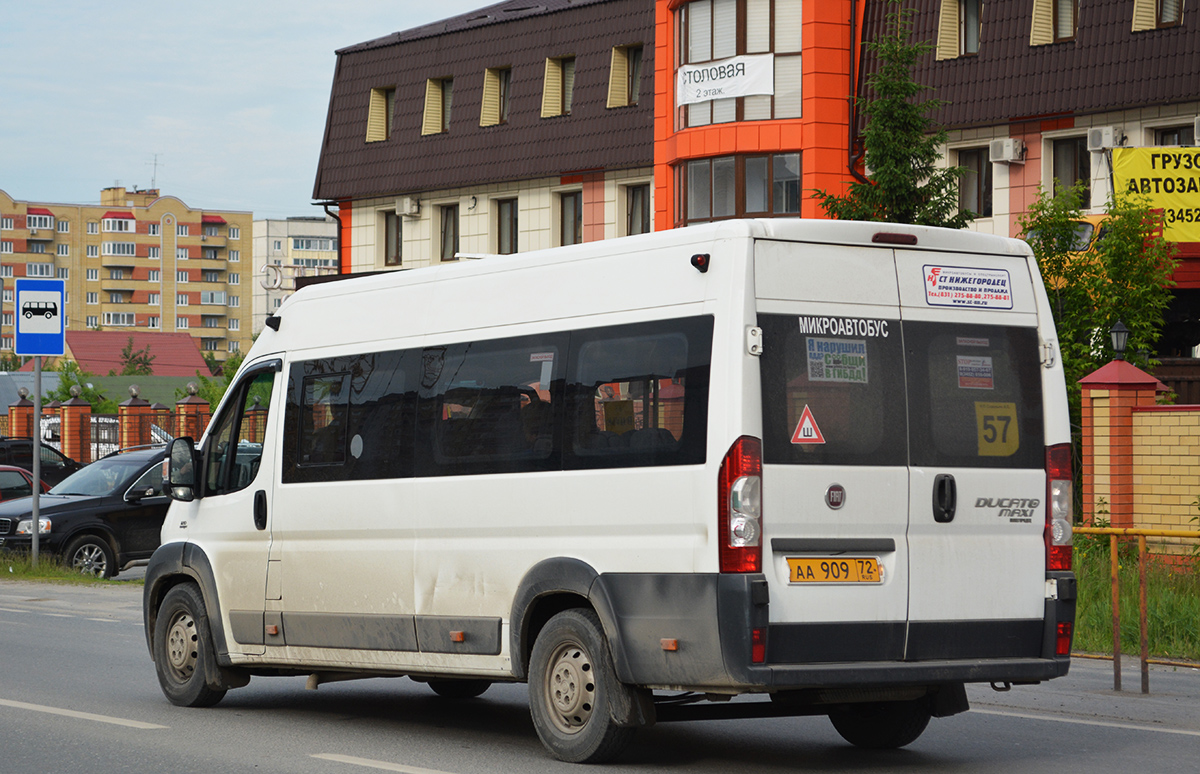 Тюменская область, Нижегородец-FST613 (FIAT Ducato) № АА 909 72