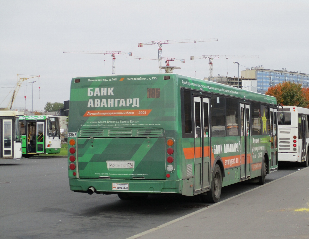 Санкт-Петербург, ЛиАЗ-5293.60 № 3857