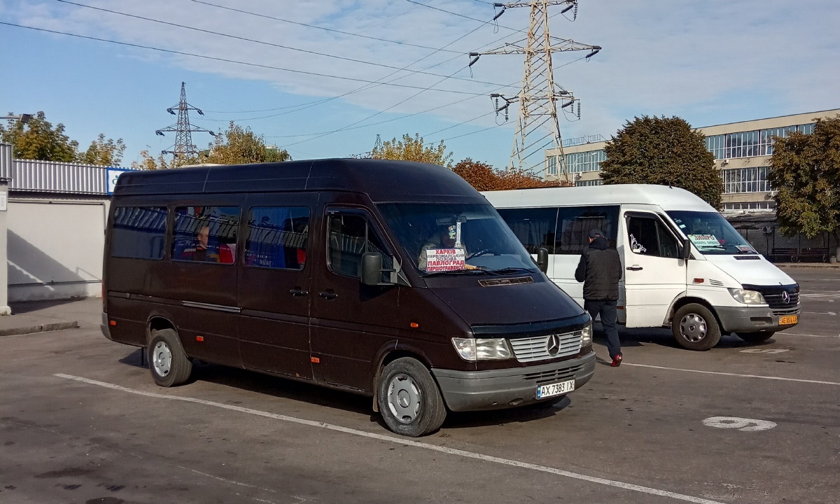 Kharkov region, Mercedes-Benz Sprinter W903 310D Nr. AX 7383 IX