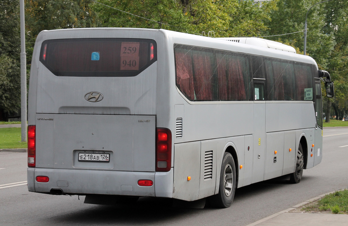 Ставропольский край, Hyundai Universe Space Luxury № Е 218 АВ 126