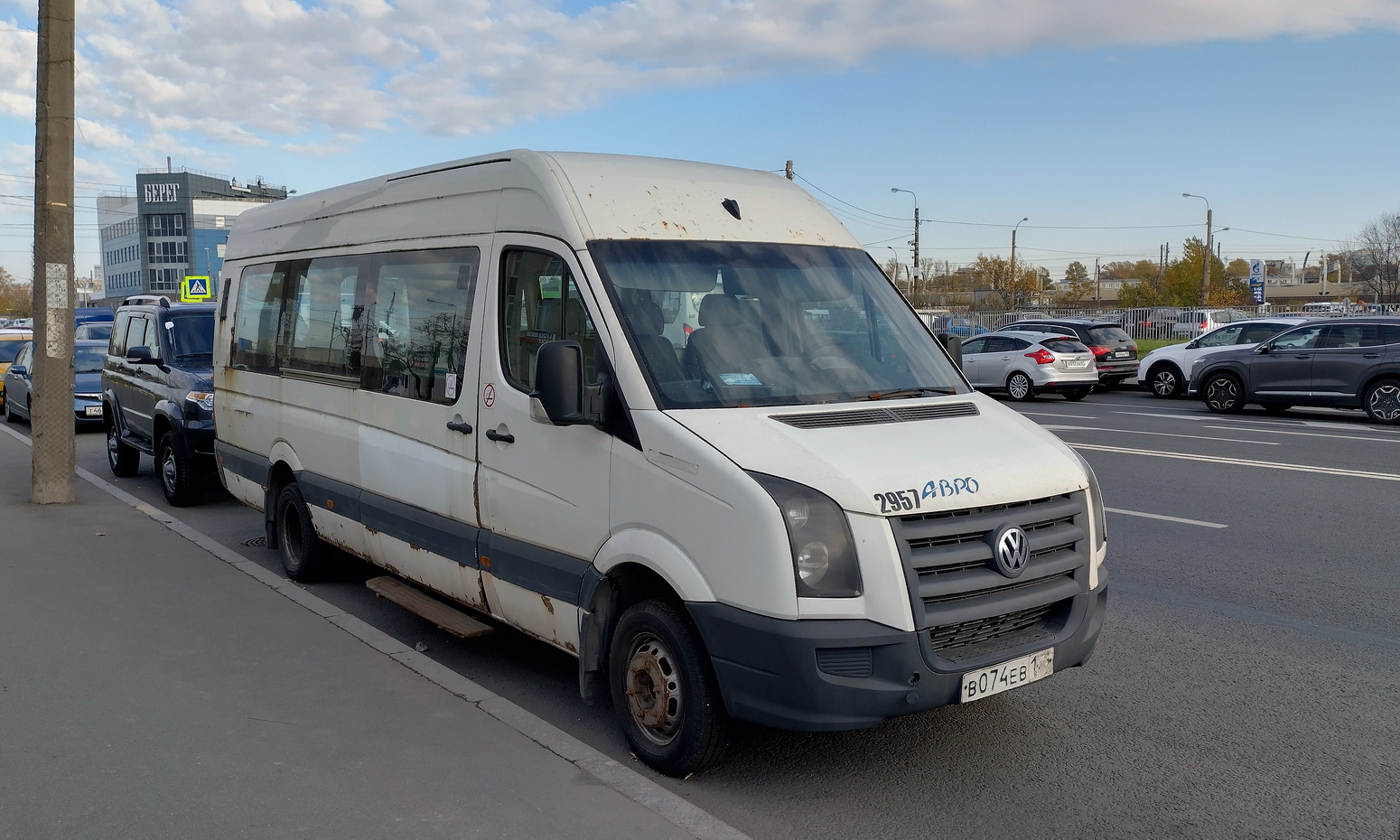 Санкт-Петербург, БТД-2219 (Volkswagen Crafter) № 2957