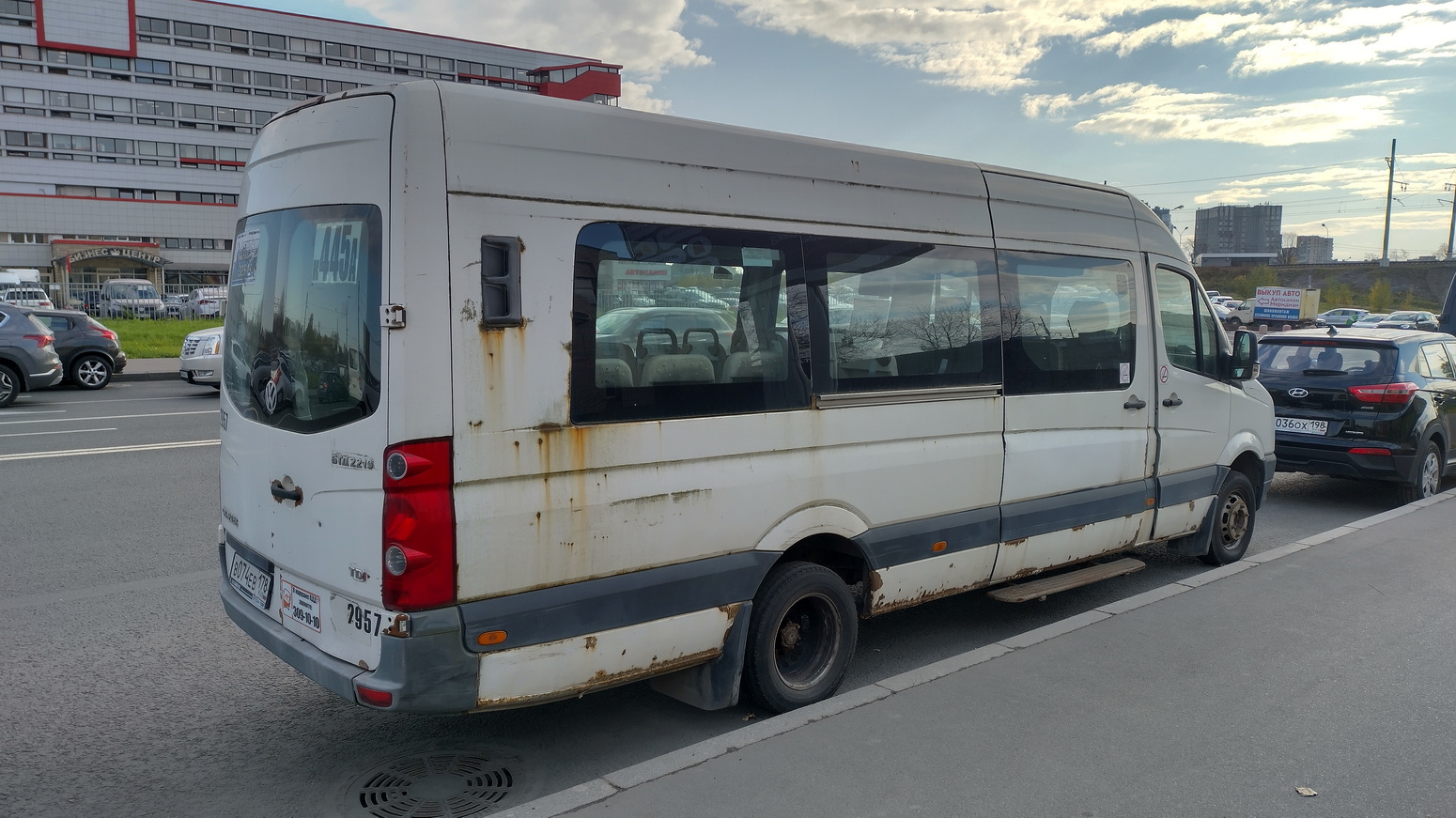 Санкт-Петербург, БТД-2219 (Volkswagen Crafter) № 2957