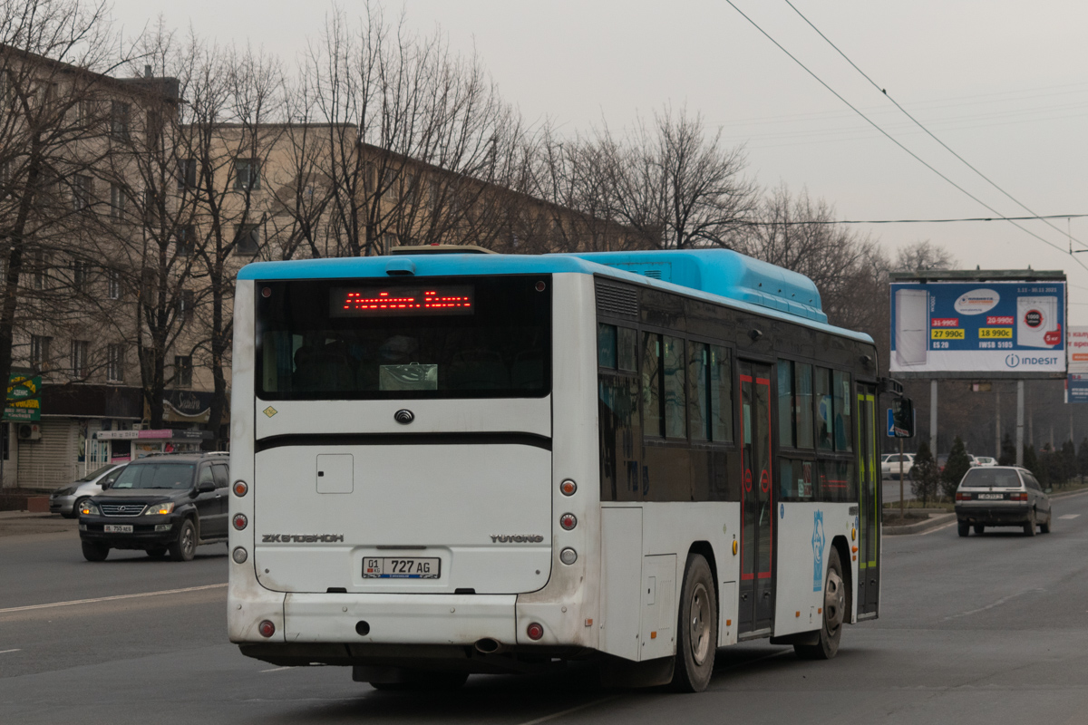 Kyrgyzstán, Yutong ZK6108HGH č. 01 727 AG