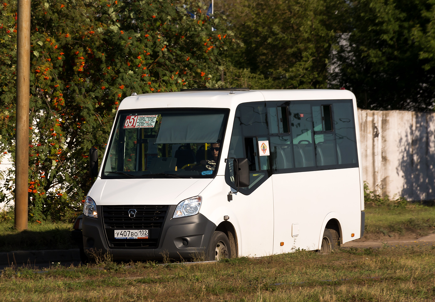 Башкортостан, ГАЗ-A64R42 Next № У 407 ВО 102