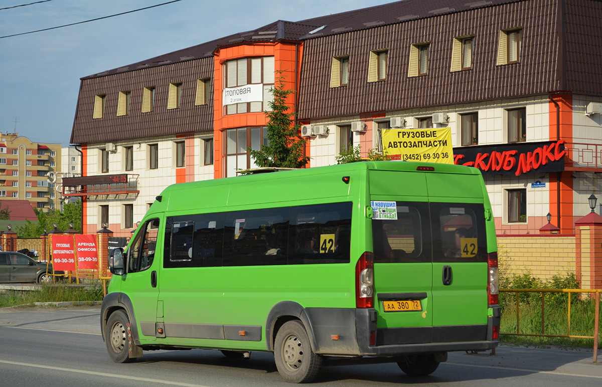 Тюменская область, Нижегородец-2227SK (Peugeot Boxer) № АА 380 72