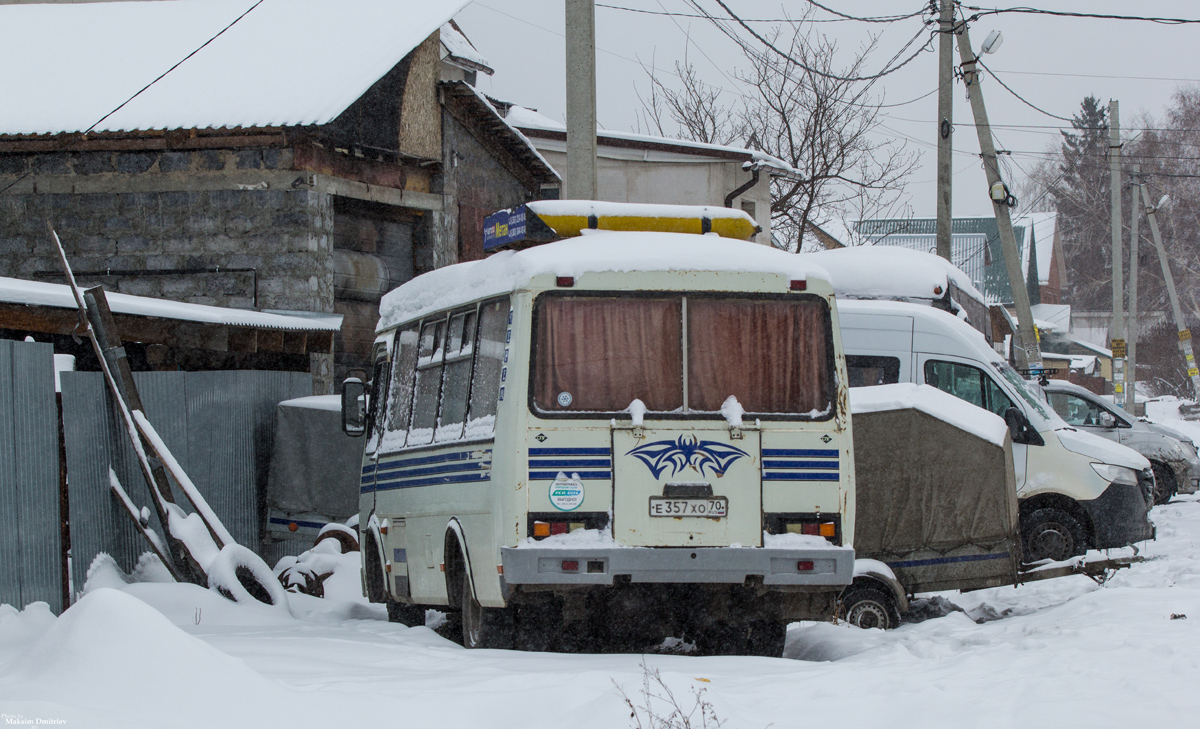 Novosibirsk region, PAZ-32051-110 č. Е 357 ХО 70