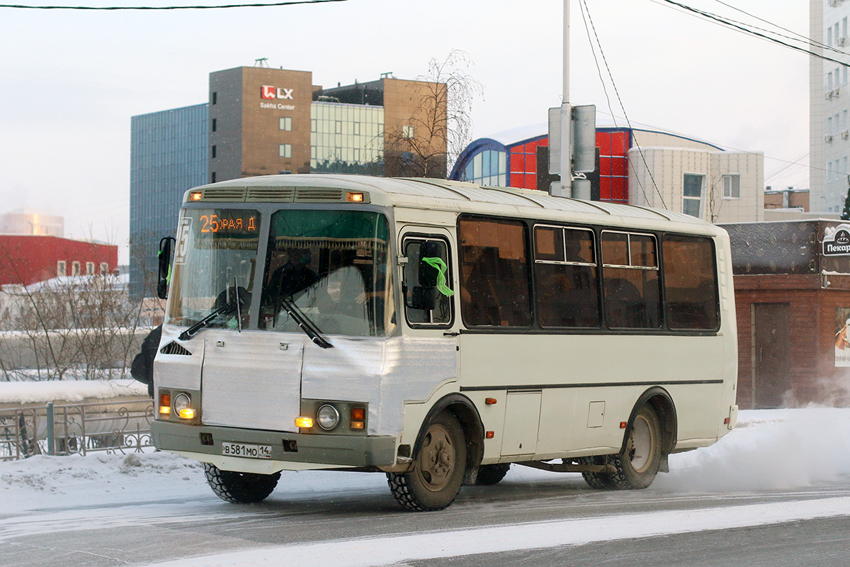 Саха (Якутия), ПАЗ-32054 № В 581 МО 14