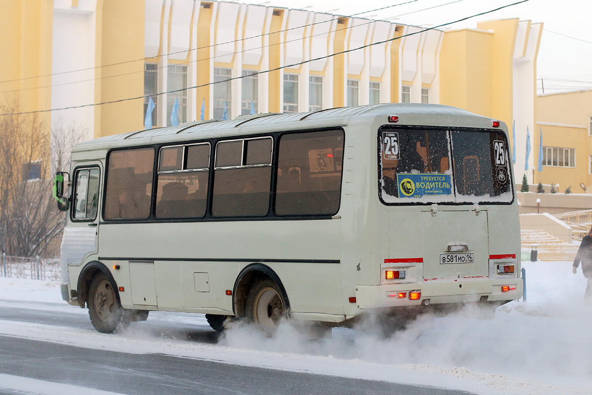 Саха (Якутия), ПАЗ-32054 № В 581 МО 14