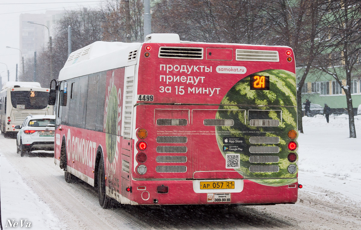 Санкт-Петербург, ЛиАЗ-5292.67 (CNG) № 4499