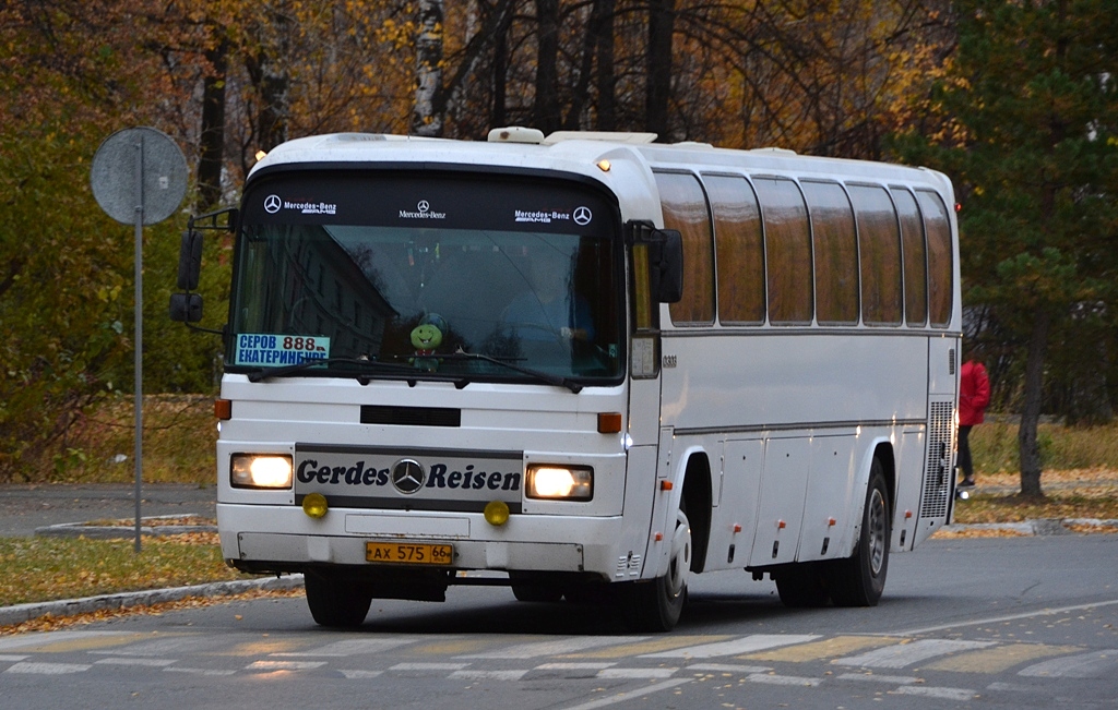 Свердловская область, Mercedes-Benz O303-15KHP-A № АХ 575 66