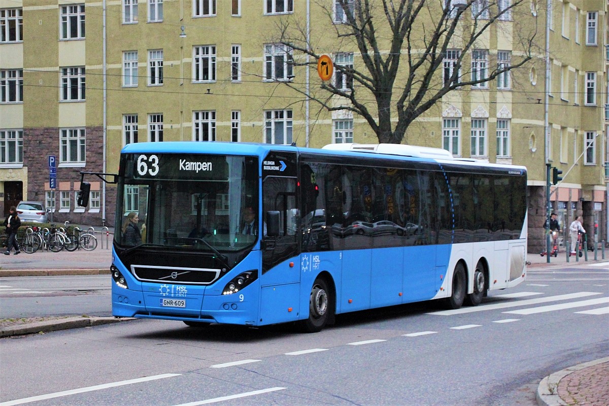 Финляндия, Volvo 8900BLE № 9