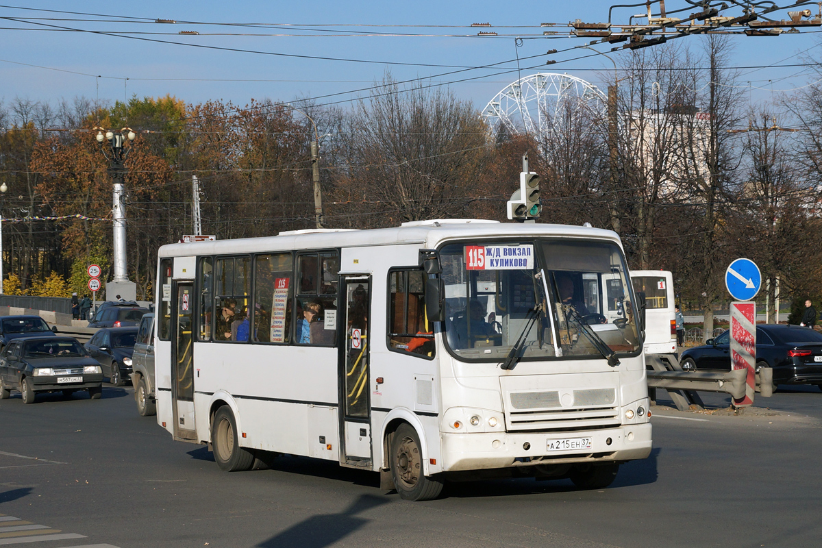 Ивановская область, ПАЗ-320412-05 № А 215 ЕН 37