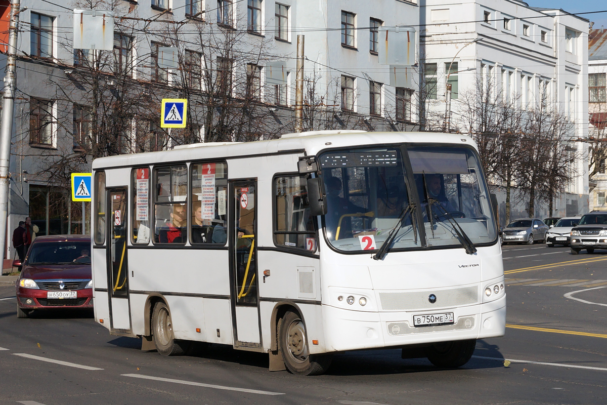 Ивановская область, ПАЗ-320402-05 "Вектор" № В 750 МЕ 37