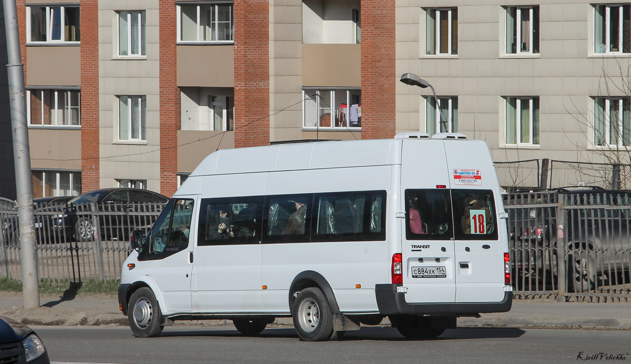 Новосибирская область, Промтех-224326 (Ford Transit) № С 884 ХК 154