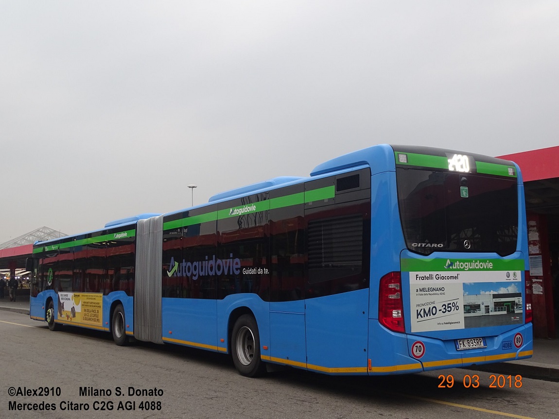 Италия, Mercedes-Benz Citaro C2 G № 4088