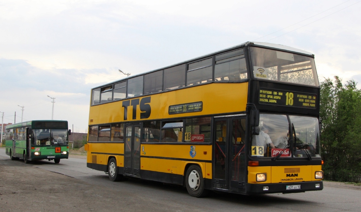Костанайская область, Waggon Union (MAN 592 SD202) № 631 AX 10