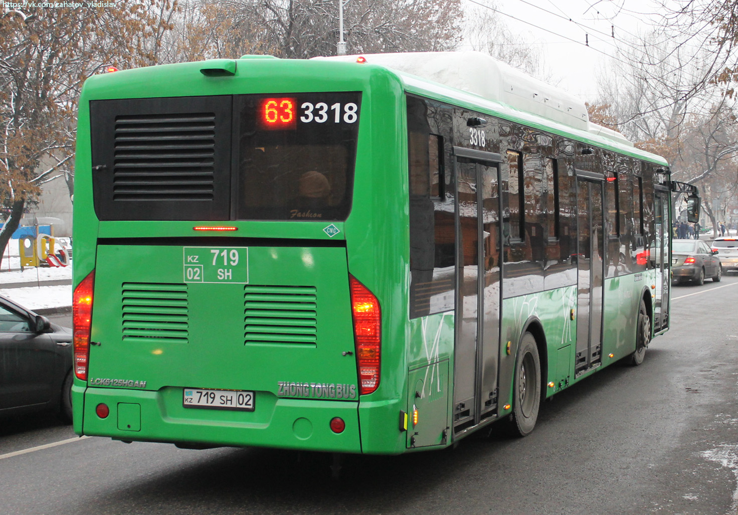 Алматы, Zhong Tong LCK6125HGAN № 3318