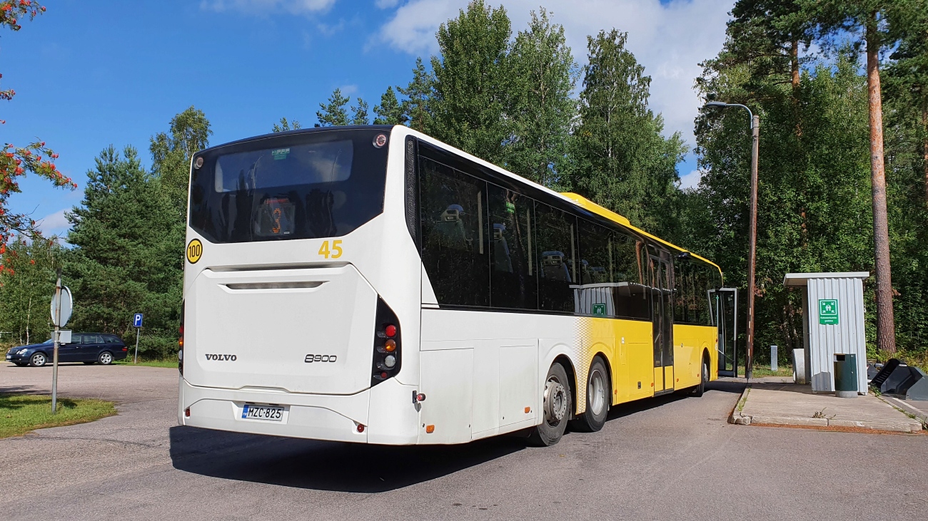 Финляндия, Volvo 8900BLE № 45