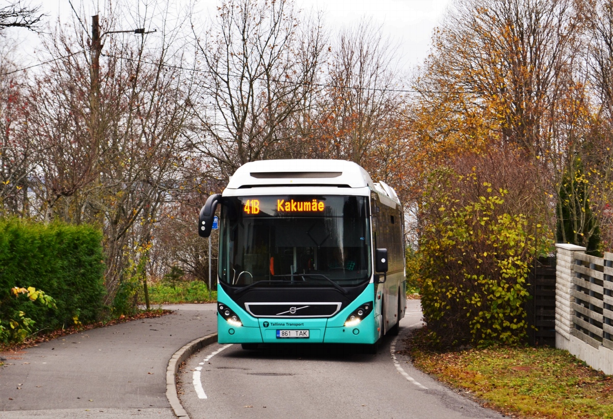 Эстония, Volvo 7900 Hybrid № 1861