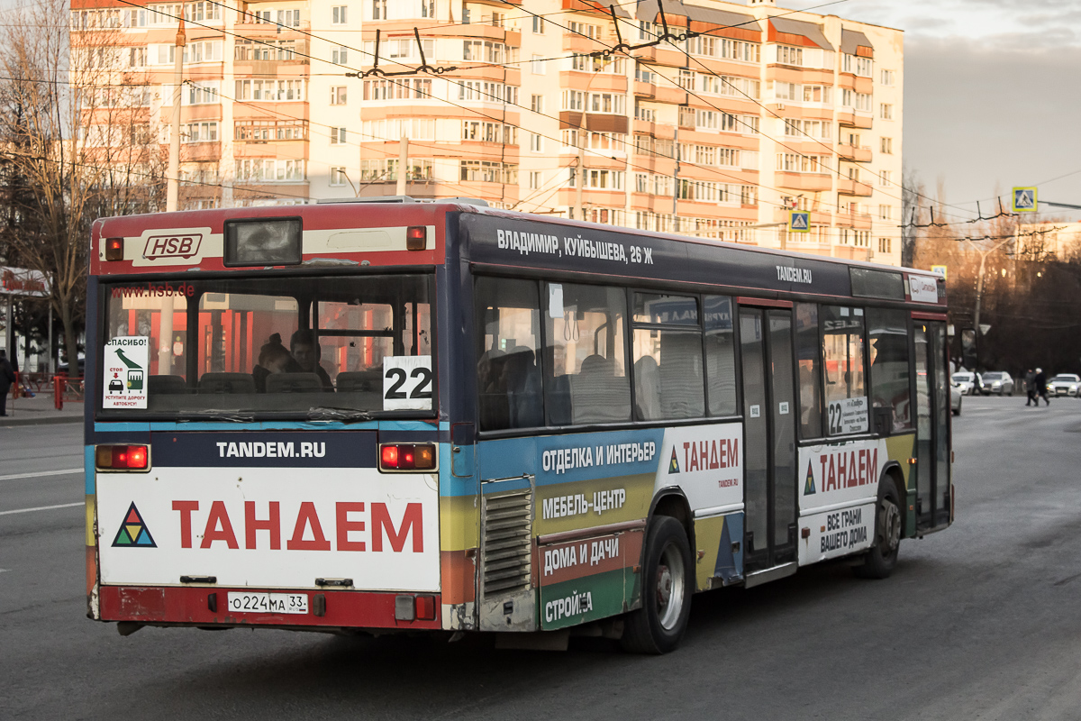 Владимирская область, Mercedes-Benz O405N2 № О 224 МА 33