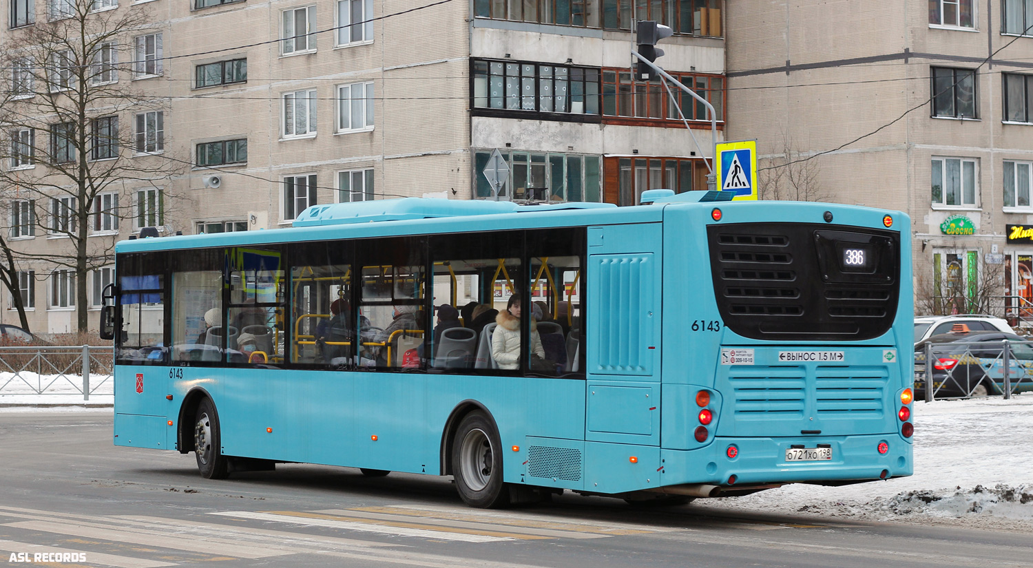 Санкт-Петербург, Volgabus-5270.G2 (LNG) № 6143