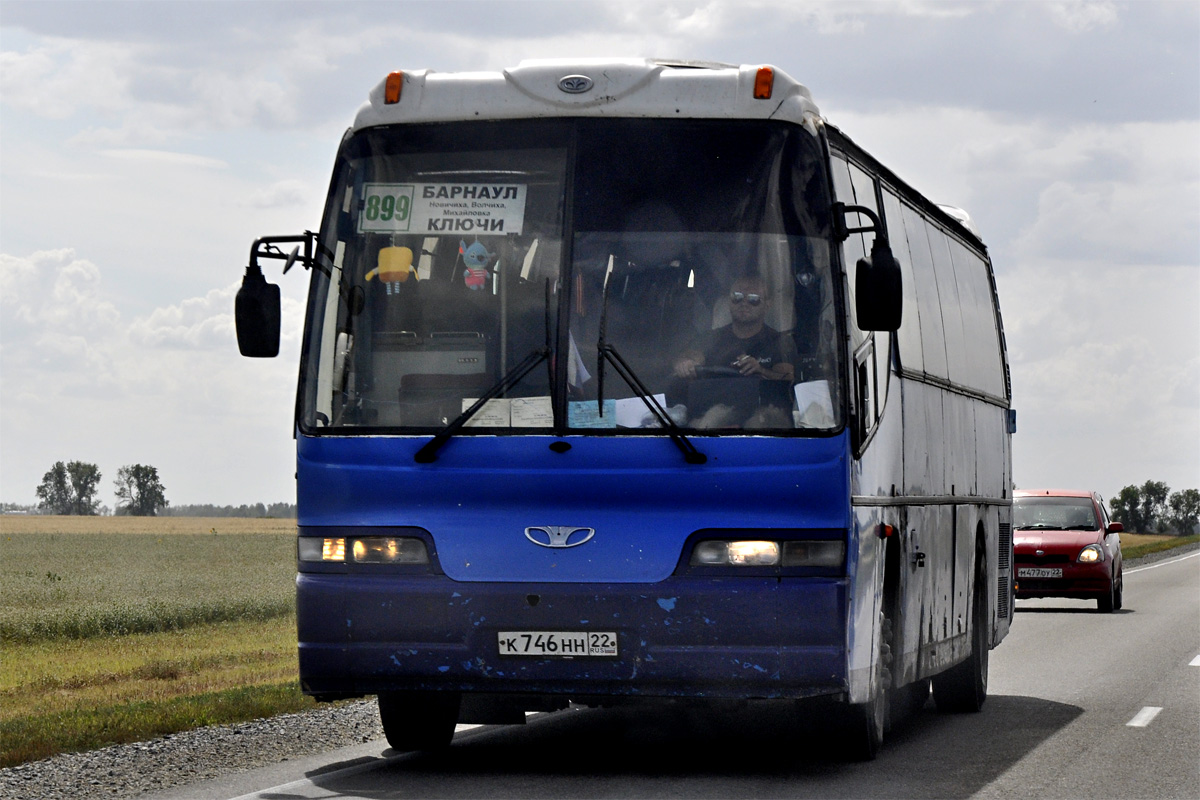 Алтайский край, Daewoo BH117H Royal Cruistar № К 746 НН 22