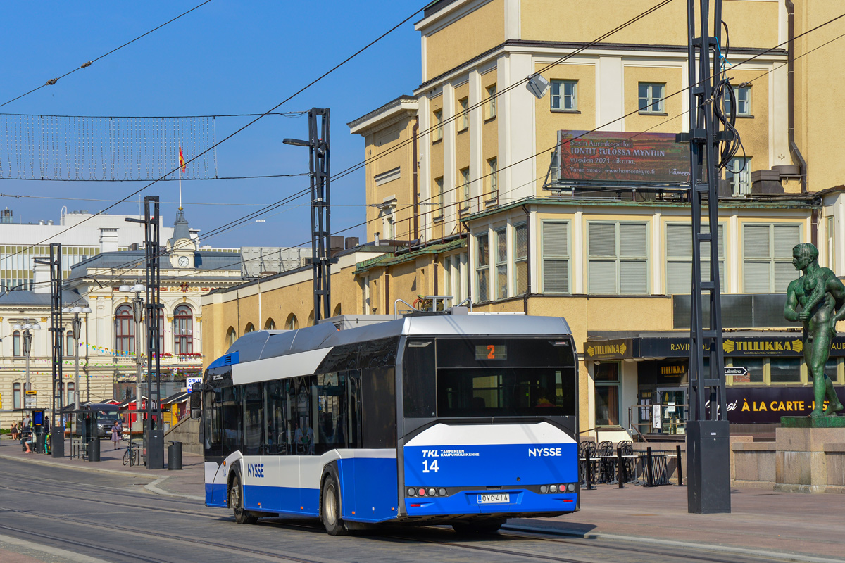 Финляндия, Solaris Urbino IV 12 electric № 14