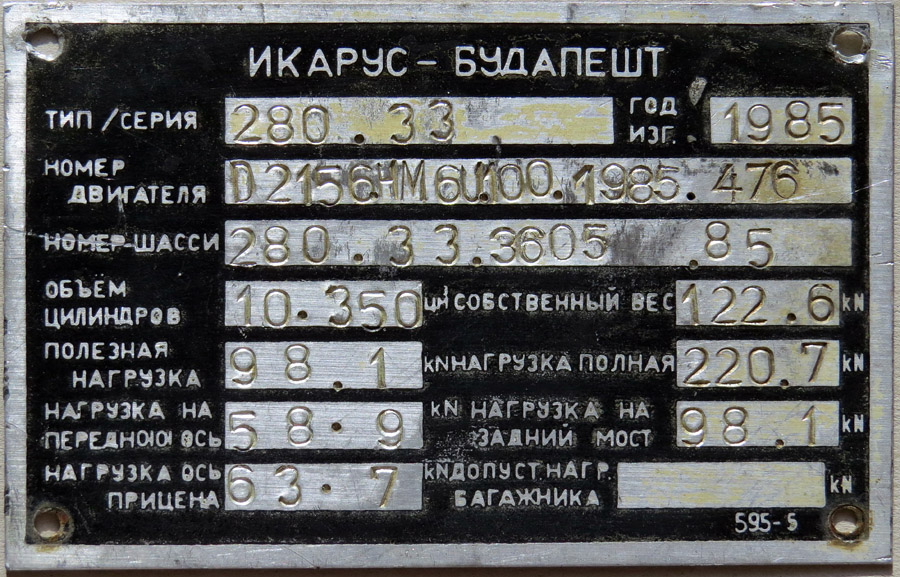 Волгоградская область, Ikarus 280.33 № 338