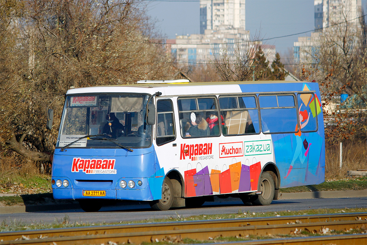 Днепропетровская область, Богдан А09201 № AA 2311 AA