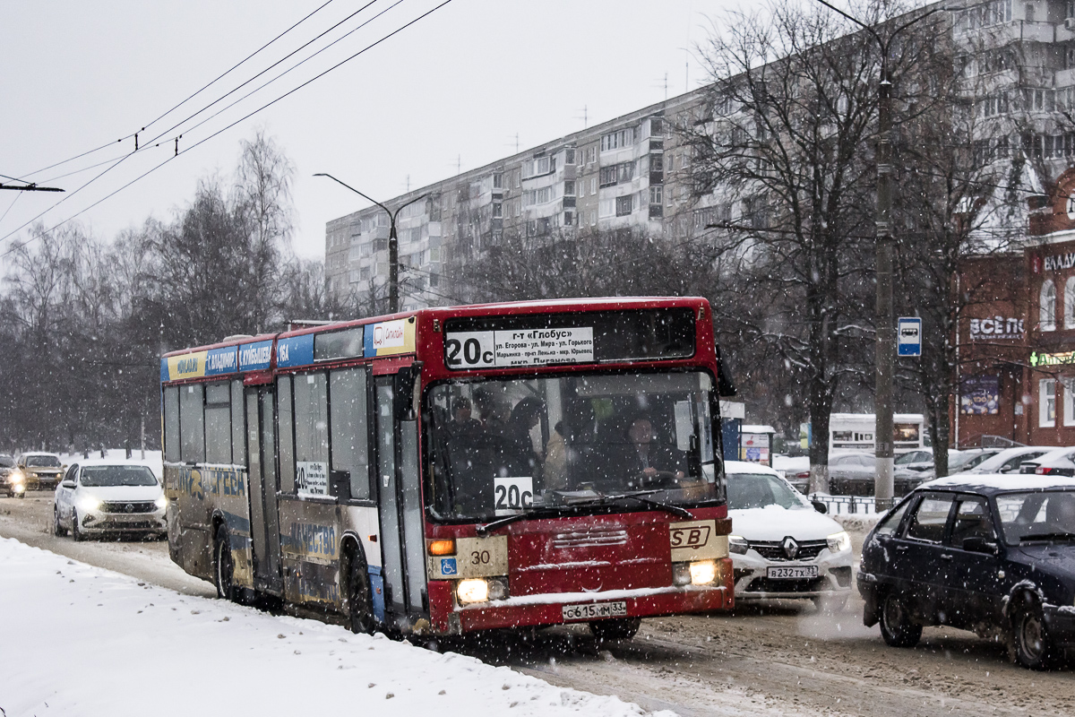 Владимирская область, Mercedes-Benz O405N2 № С 615 ММ 33