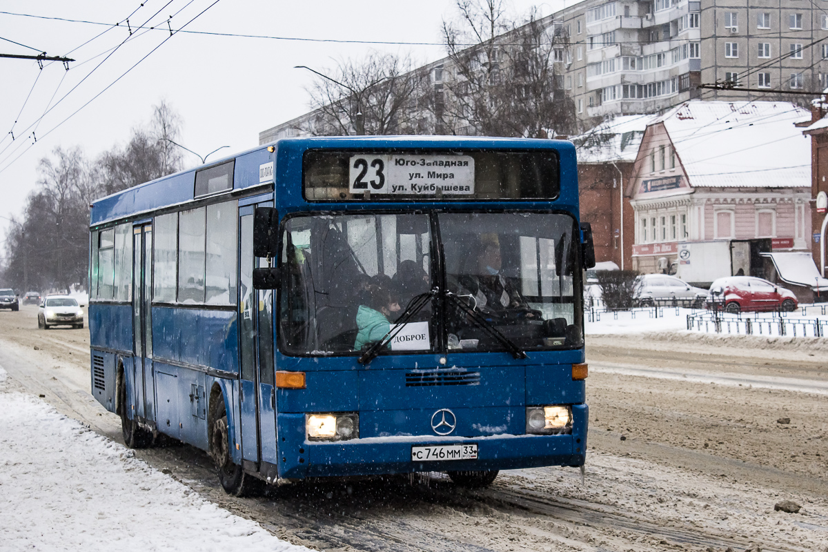 Владимирская область, Mercedes-Benz O405 № С 746 ММ 33