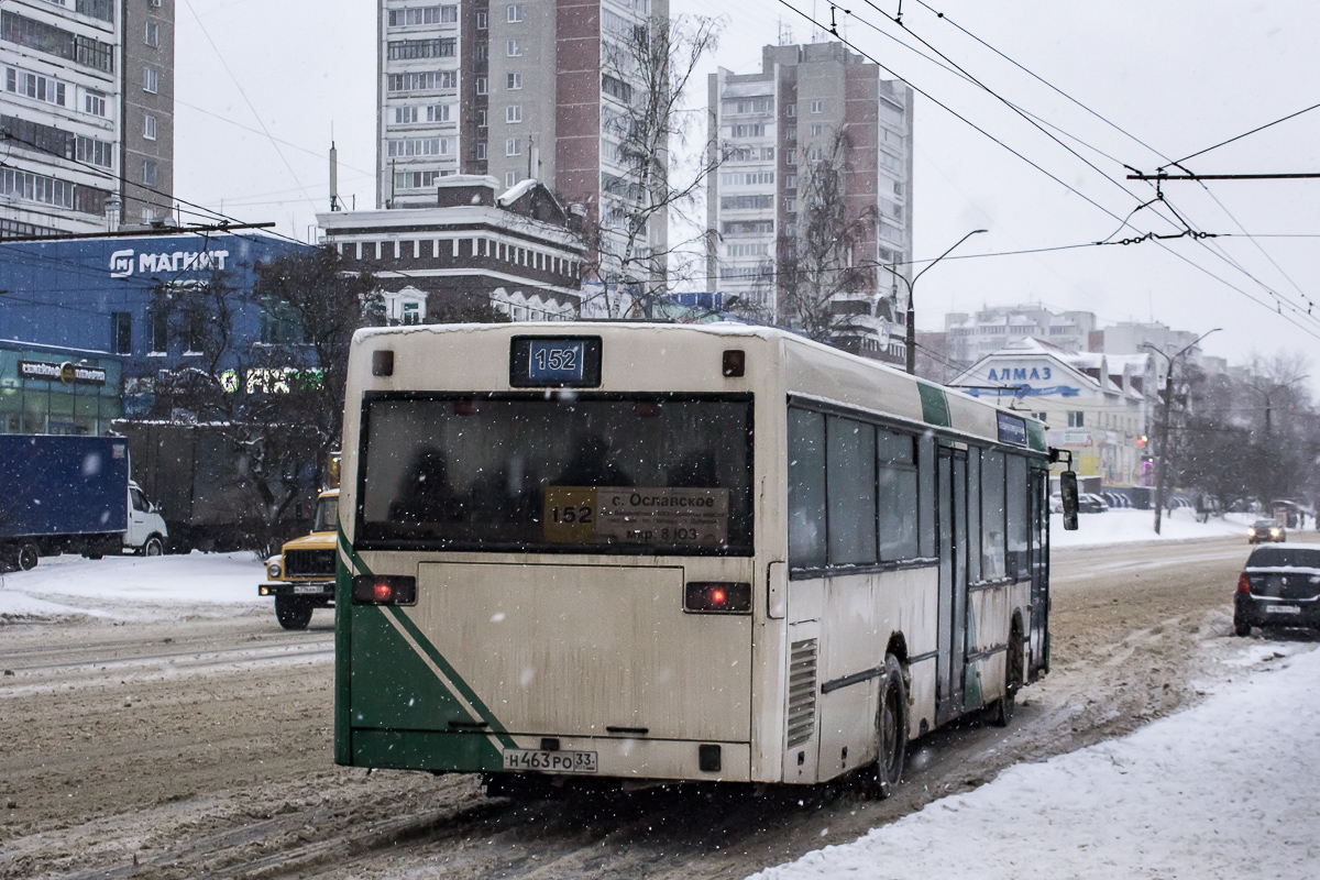 Vladimir region, Mercedes-Benz O405N2 Nr. Н 463 РО 33