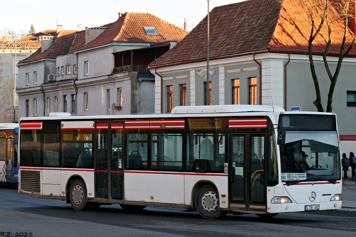 Литва, Mercedes-Benz O530 Citaro № LTB 492