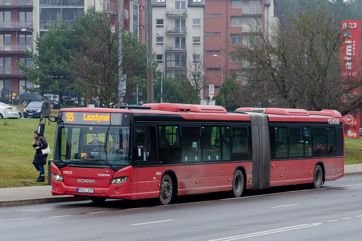 Литва, Scania Citywide LFA № V8033