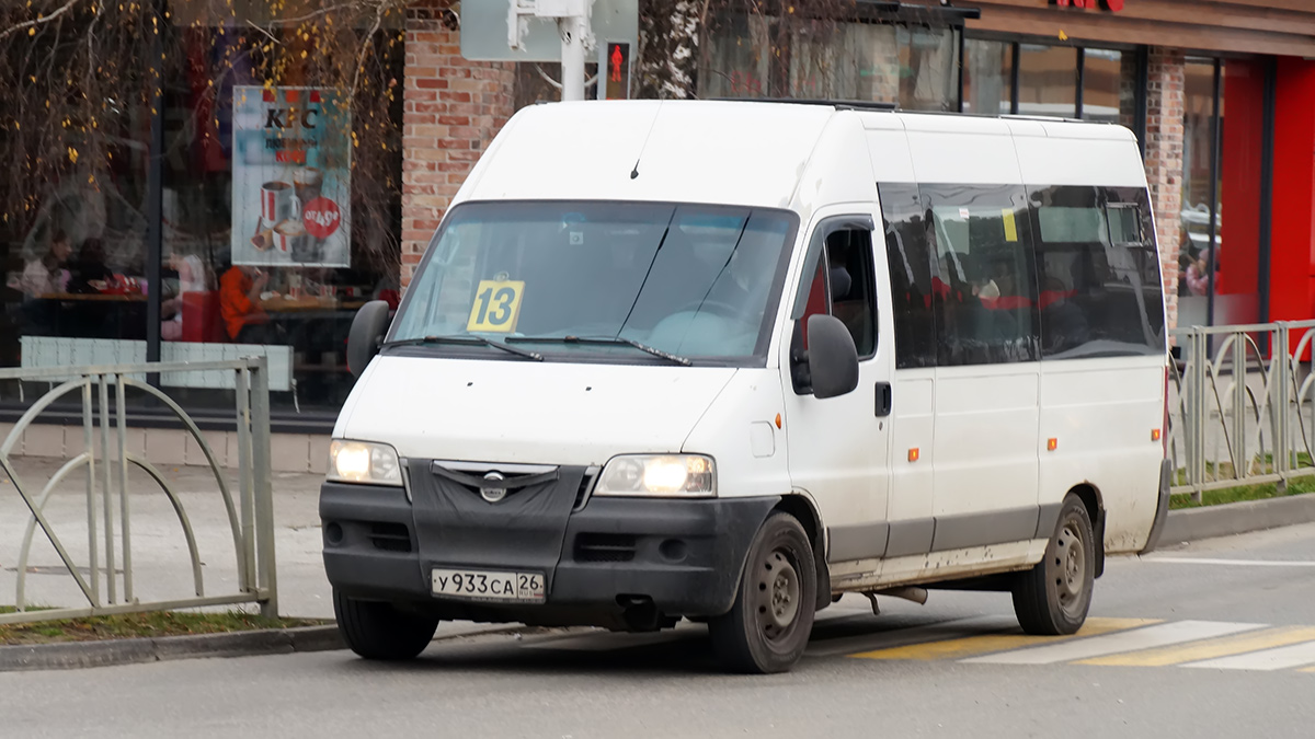 Ставропольский край, FIAT Ducato 244 [RUS] № У 933 СА 26