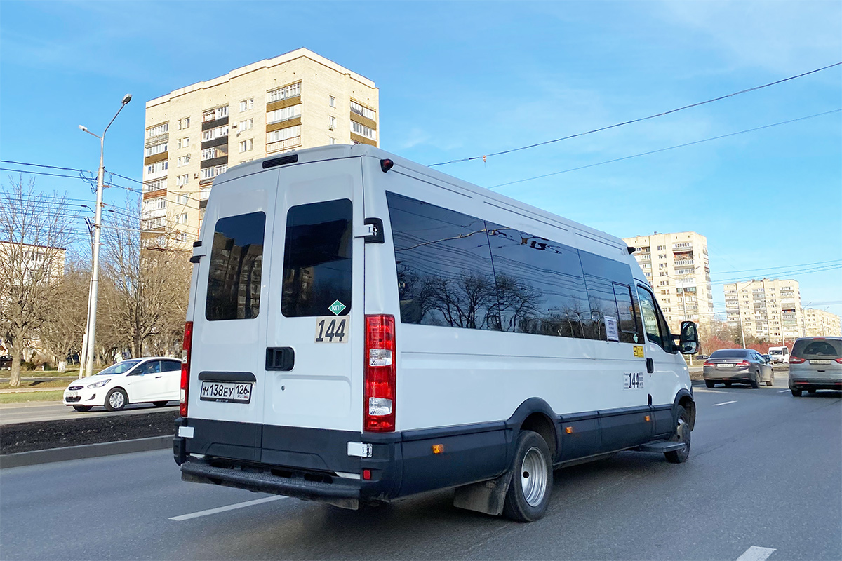 Stavropol region, Nizhegorodets-2227UU (IVECO Daily) # М 138 ЕУ 126