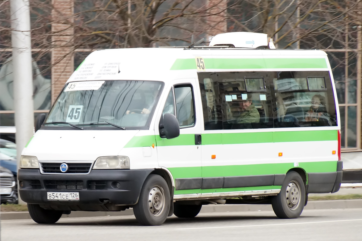 Ставропольский край, FIAT Ducato 244 CSMMC-RLL, -RTL № В 541 СЕ 126